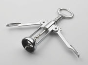 Tire-bouchon Pedrini à double levier chromé avec coupe-capsule