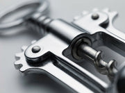 Tire-bouchon Pedrini à double levier chromé avec coupe-capsule