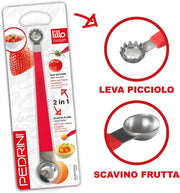 Cuillère à billes de fruits double fonction
