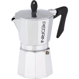 Cafetière Moka Pedrini Kaffet-Brillant — Aluminium